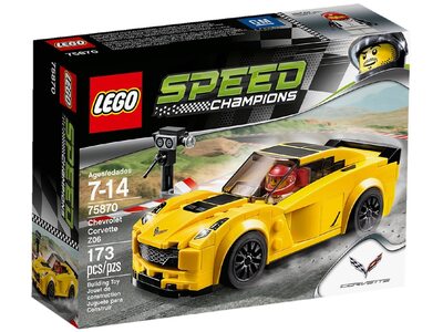 Купити Лего 75870 Chevrolet Corvette Z06 Спід Чемпіонс.