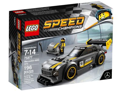 Купити Лего 75877 Мерседес AMG GT3 Спід Чемпіонс.
