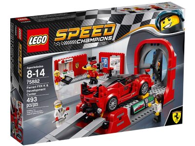 Купити Лего 75882 Ferrari FXX K і Центр розробки та проектування серії Спід Чемпіонс.