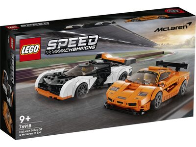 Купити Лего 76918 McLaren Solus GT та McLaren F1 LM, Спід Чемпіонс. Купити Лего 76918 McLaren Solus GT та McLaren F1 LM, Спід Чемпіонс.