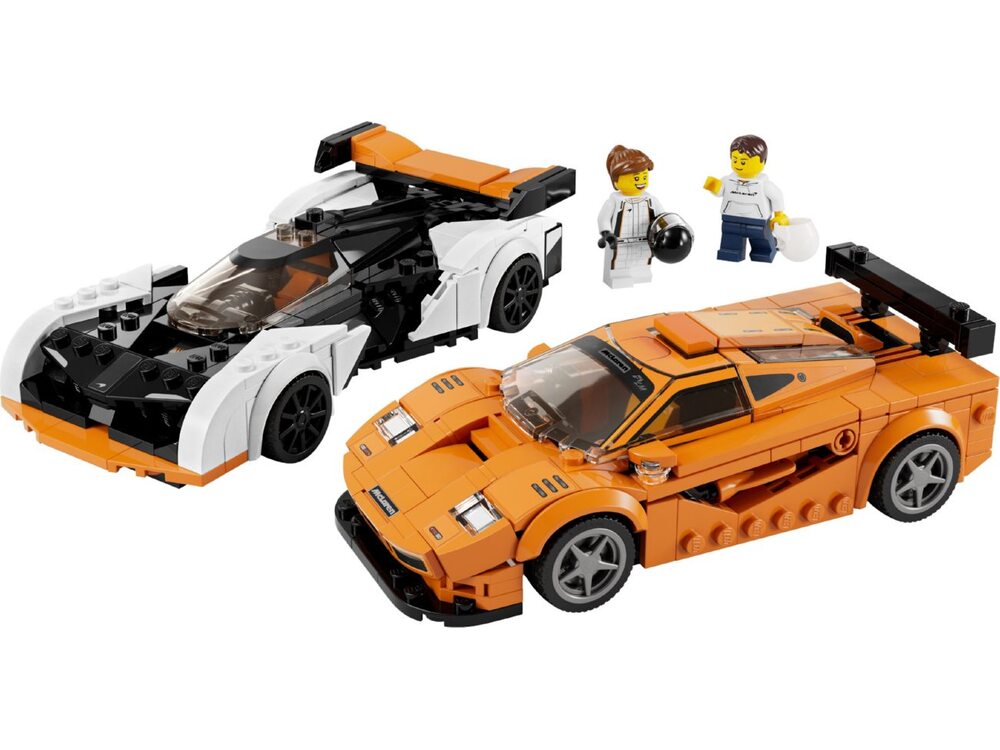 LEGO Speed Champions 76918 McLaren Solus GT и F1 LM | playzone.com.ua