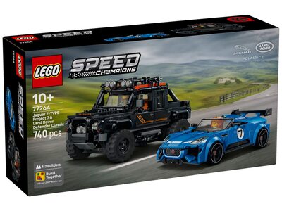 Купить Лего 77264 Jaguar Project 7 и Land Rover Defender, Спид Чемпионс.