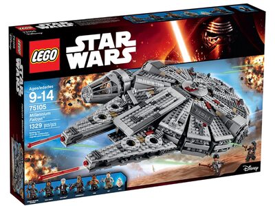 Лего 75105 Сокіл тисячоліття (MILLENNIUM FALCON) LEGO Star Wars. Лего 75105 Сокіл тисячоліття (MILLENNIUM FALCON) LEGO Star Wars.