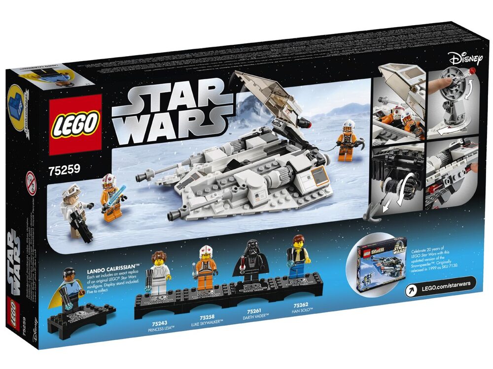 トレーラー LEGO Star Wars 75259 Снежный спидер | playzone.com.ua
