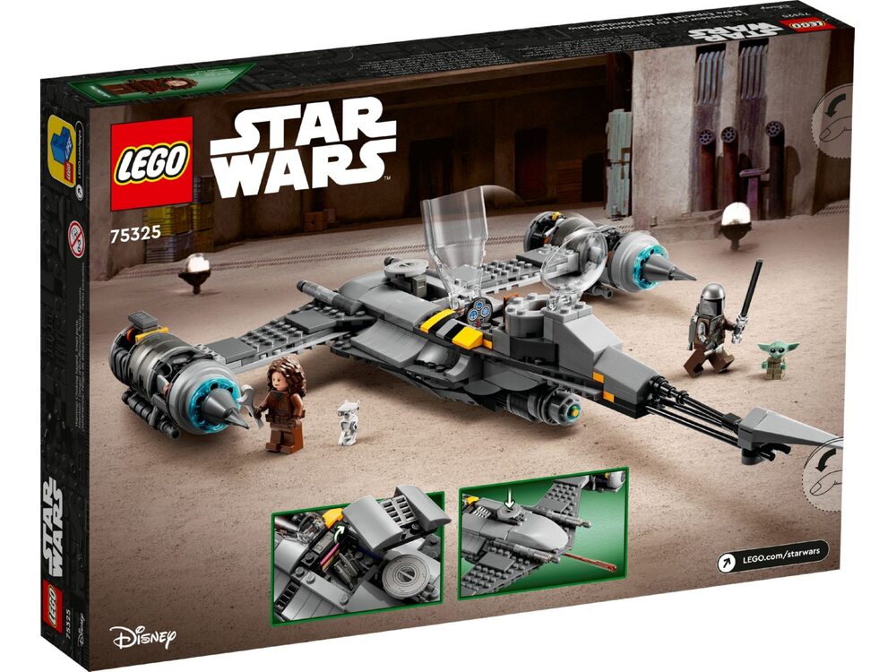 LEGO Star Wars 75325 Зоряний винищувач Мандалорця N-1 | playzone