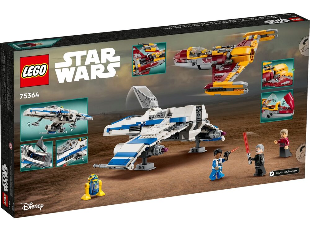 LEGO Star Wars 75364 E-Wing проти Starfighter | playzone.com.ua