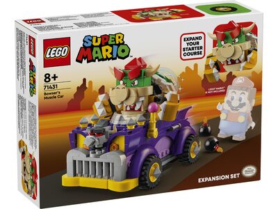Купити Лего 71431 Bowser's Muscle Car, Супер Маріо. Купити Лего 71431 Bowser's Muscle Car, Супер Маріо.