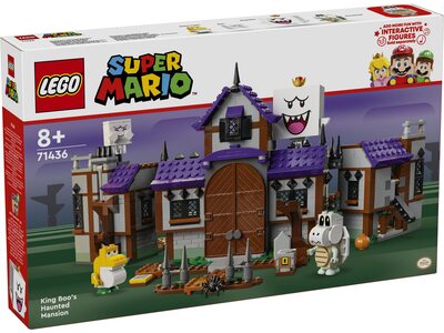 Купить Лего 71436 Особняк с привидениями короля Бу, Супер Марио.