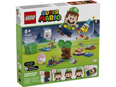 Купить Лего 71440 Приключения с интерактивным LEGO Luigi, Супер Марио.