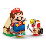 Купить Лего 72040 Лагерь капитана Тоада, Супер Марио.