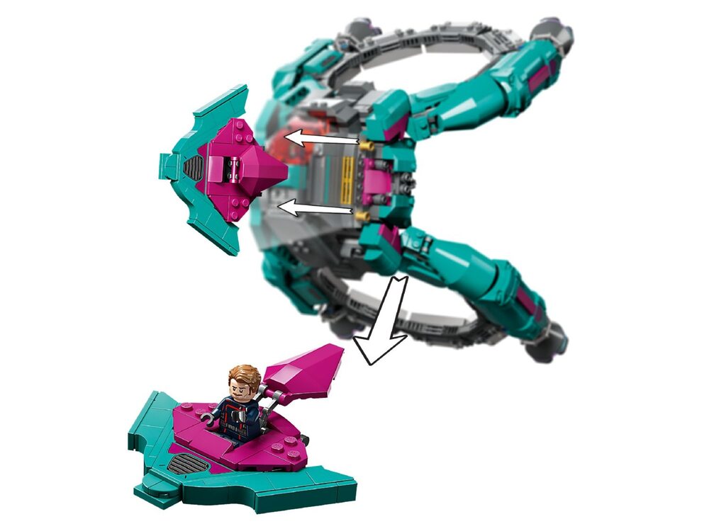 LEGO Super Heroes 76255 Новый корабль Стражей | playzone.com.ua
