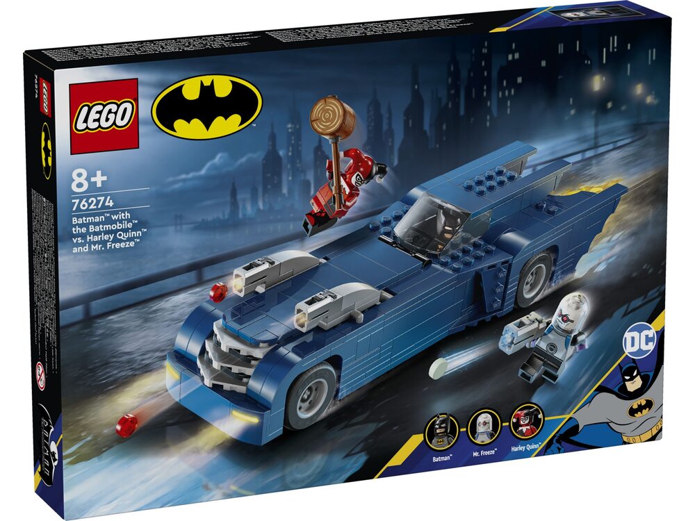 LOGOS FIRE TABLE + QUATTRO POD（STAND）SET LEGO Super Heroes 76274 Бетмен на бетмобілі проти Харлі Квінн і
