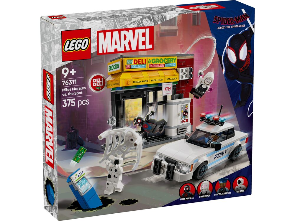 LEGO Super Heroes 76311 Майлз Моралес против Пятна | playzone.com.ua