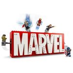Купити Лего 76313 Логотип та мініфігурки MARVEL.