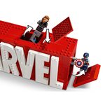 Купити Лего 76313 Логотип та мініфігурки MARVEL.