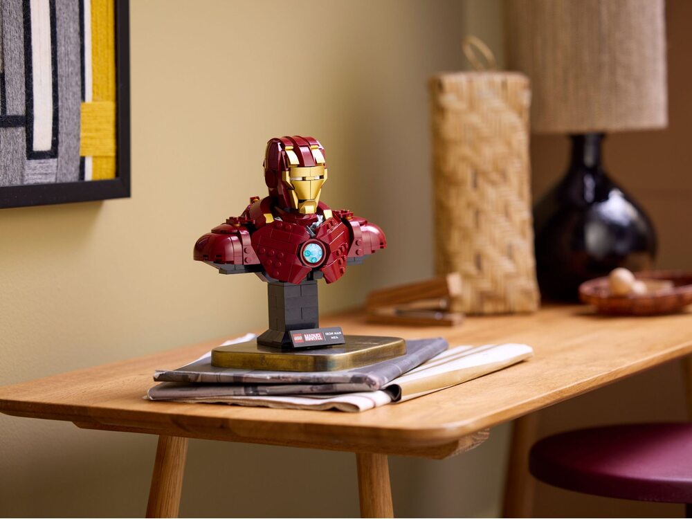 LEGO Super Heroes 76327 Бюст Железного Человека MK4 | playzone.com.ua