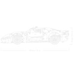 Купити Лего 42154 Ford GT 2022, Технік. Купити Лего 42154 Ford GT 2022, Технік.