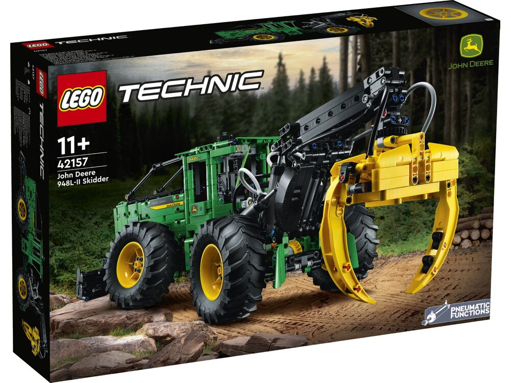 LEGO Technic 42157 Трактор John Deere 948L-II | playzone.com.ua