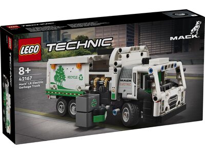 Купити Лего 42167 Електричний сміттєвоз Mack LR, Технік.