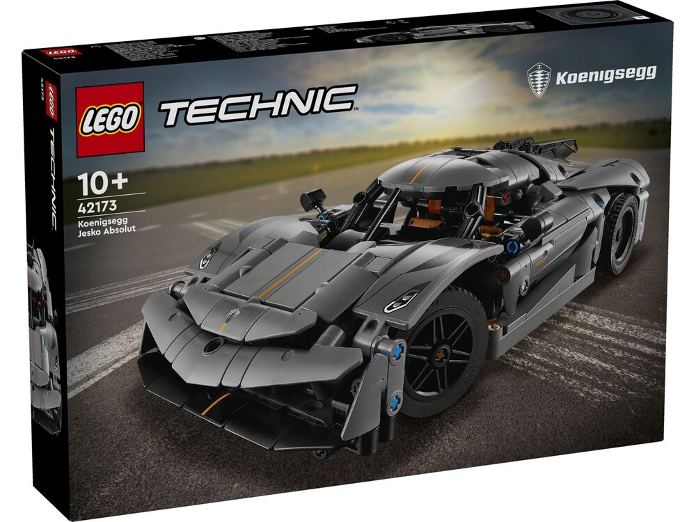 LEGO Technic 42173 Koenigsegg Jesko Absolut Grey Гіперкар