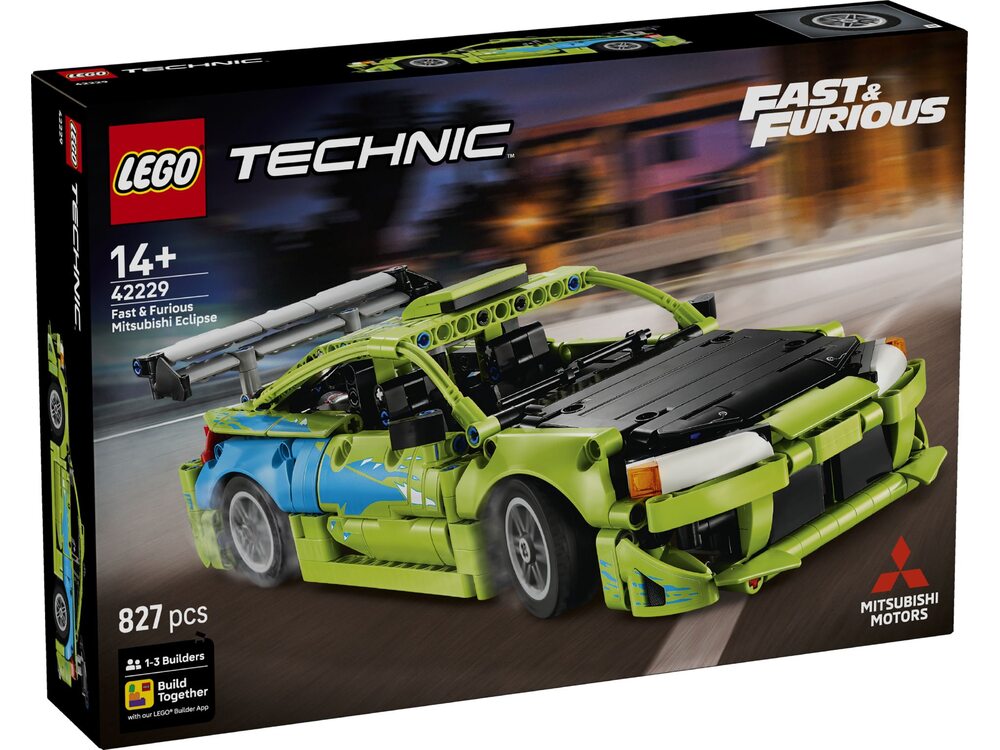 LEGO Technic 42229 Fast and Furious Mitsubishi Eclipse | playzone