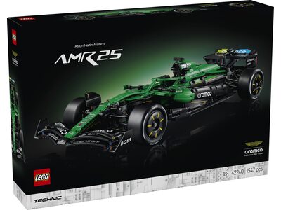 Купити Лего 42240 Болід F1 Aston Martin Aramco AMR25, Технік. Купити Лего 42240 Болід F1 Aston Martin Aramco AMR25, Технік.