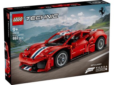 Купити Лего 42235 Ferrari 488 Pista, Технік.