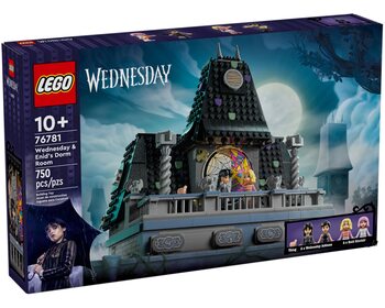 Кімната в гуртожитку Венсдей та Енід