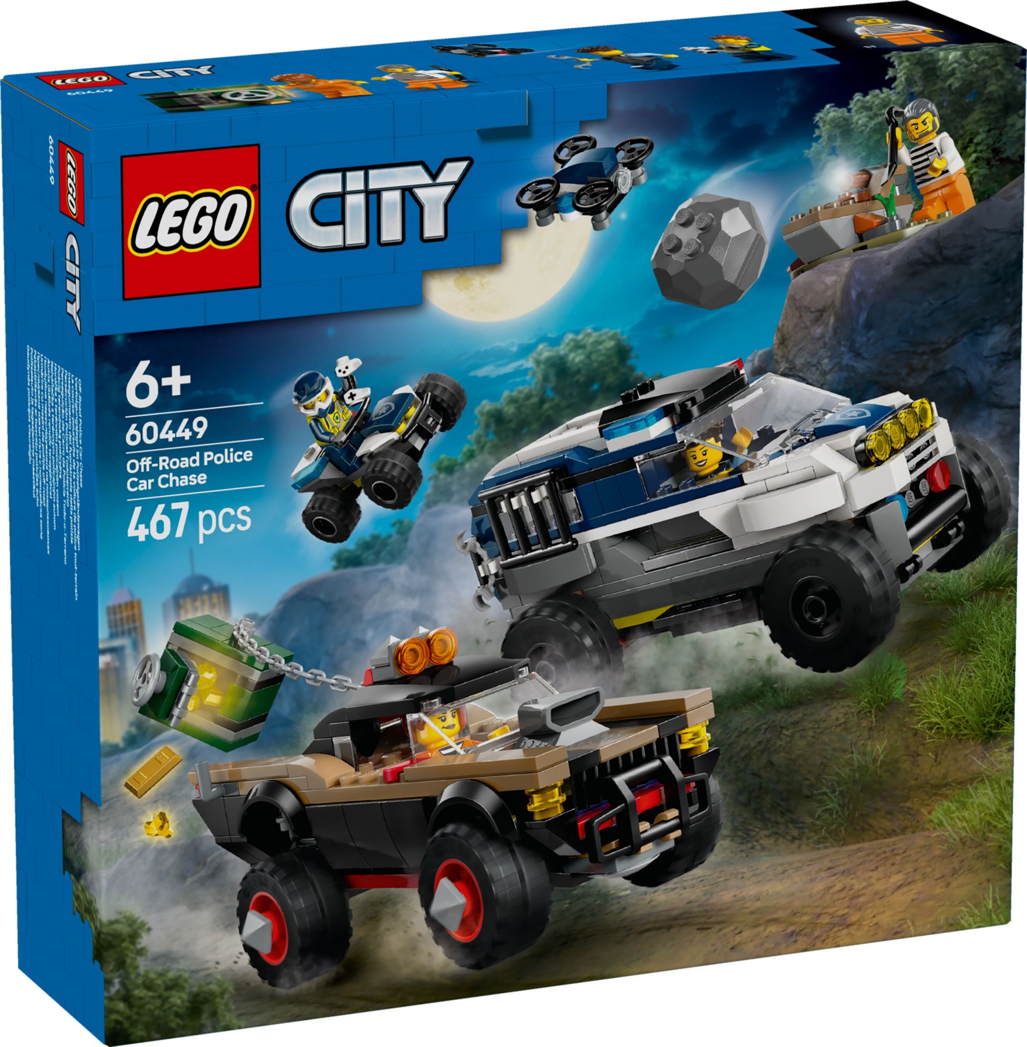 LEGO City 60449 Полицейское преследование на внедорожниках