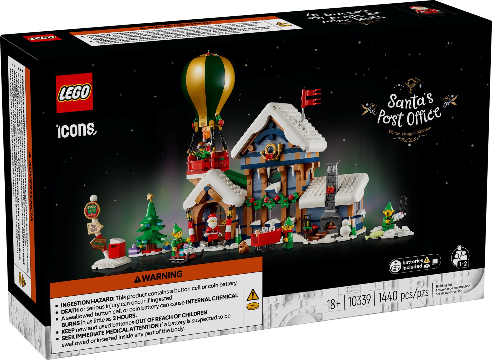LEGO EXPERT 10339 Почта Санты | playzone.com.ua
