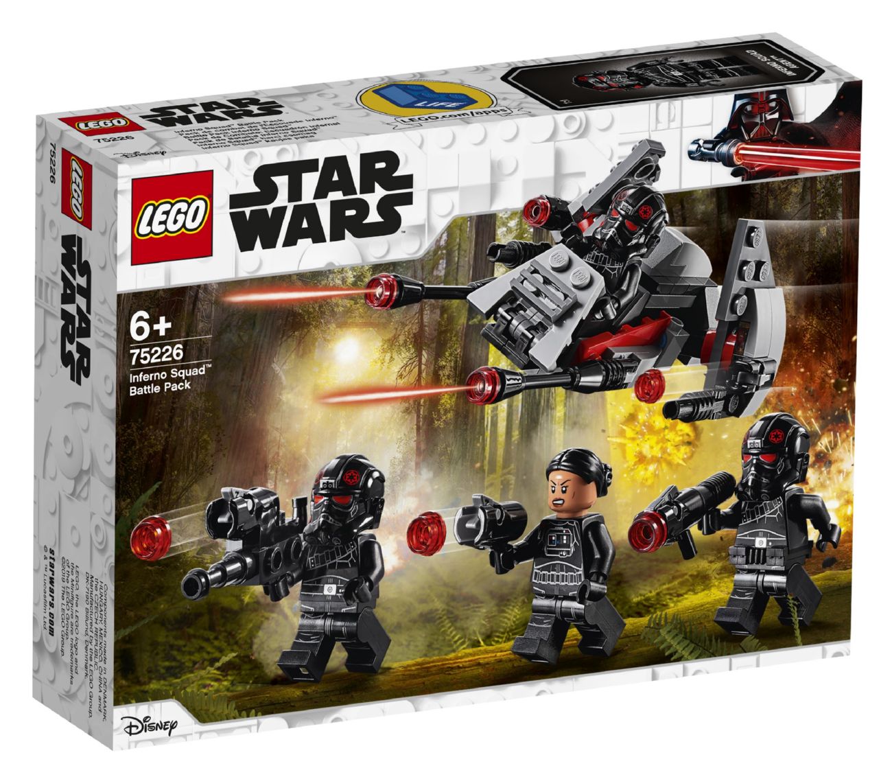 LEGO Star Wars 75226 Бойовий набір загону Інферно | playzone.com.ua