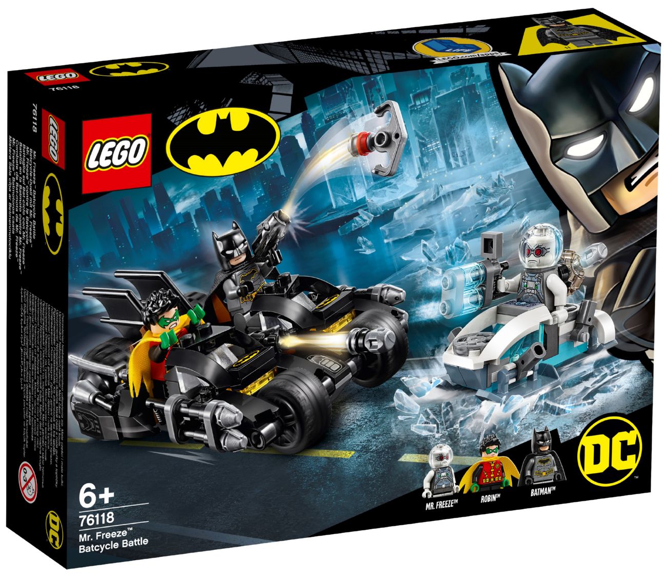 miki 同梱価格になります LEGO Super Heroes 76118 Гонка на мотоциклах с Мистером Фризом